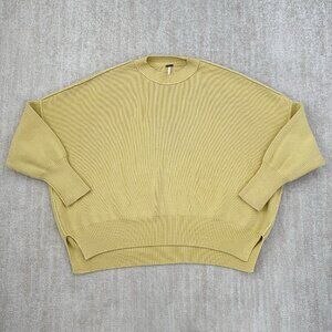 Free People Easy Street Oversized Tunic Cotton Sweater XS